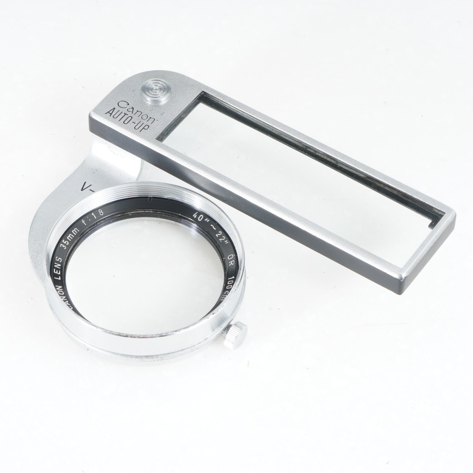 :[RARE] Canon Rangefinder Auto-Up V-I Close Up Attachment for 35mm f/1.8 w/ Case