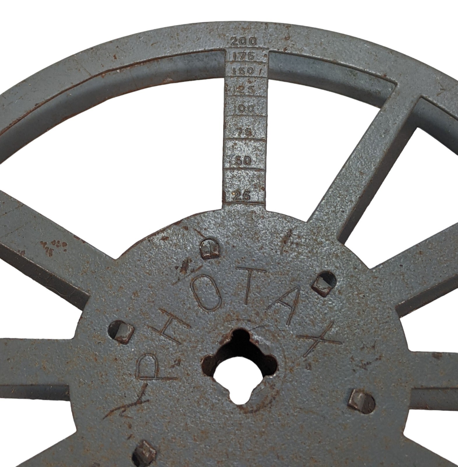 8MM x METAL 5″ 200FT PHOTAX EMPTY PROJECTION REEL
