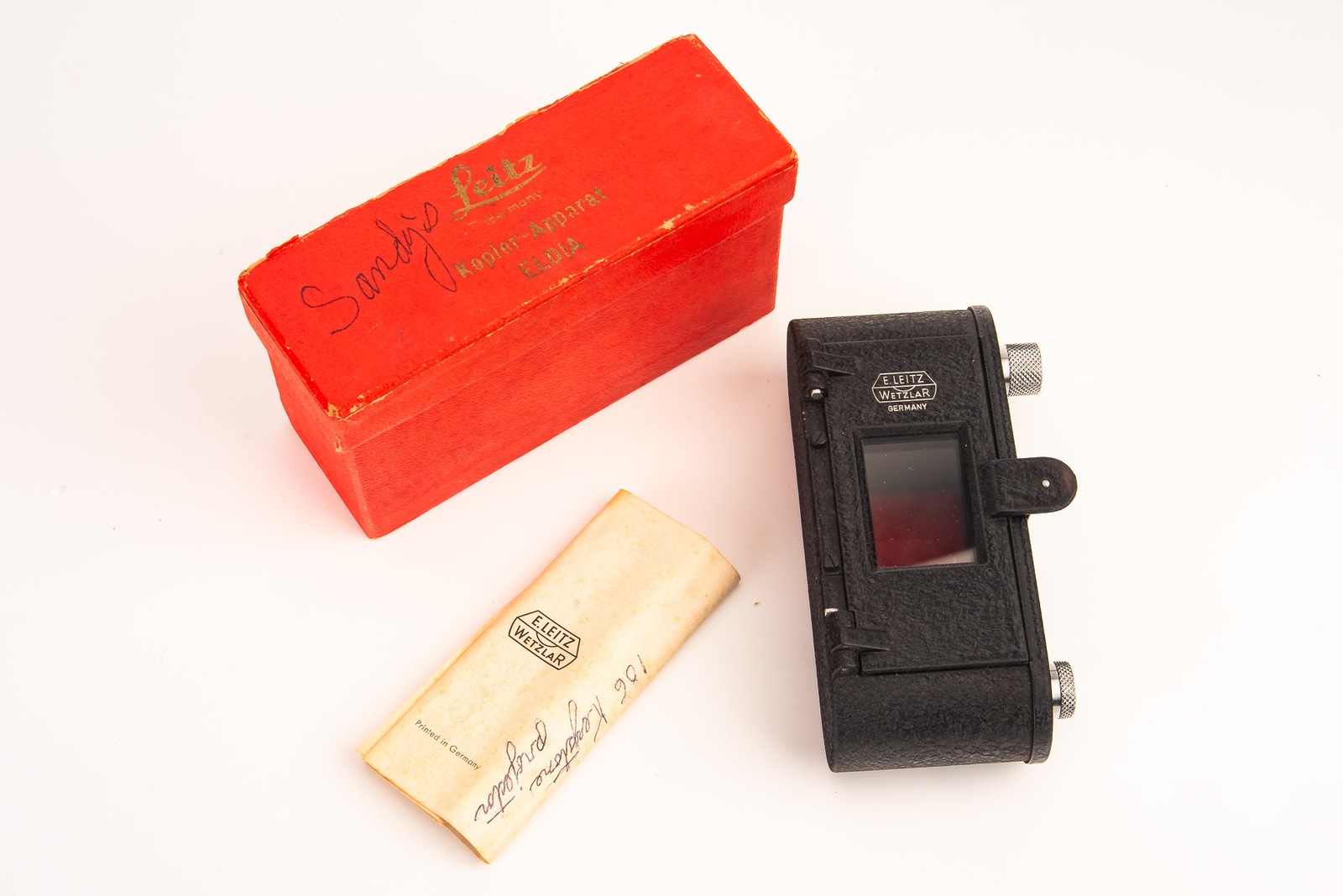 Leica Leitz ELDIA 35mm Film Strip Printer Slide Copy Printer Box Near Mint V20
