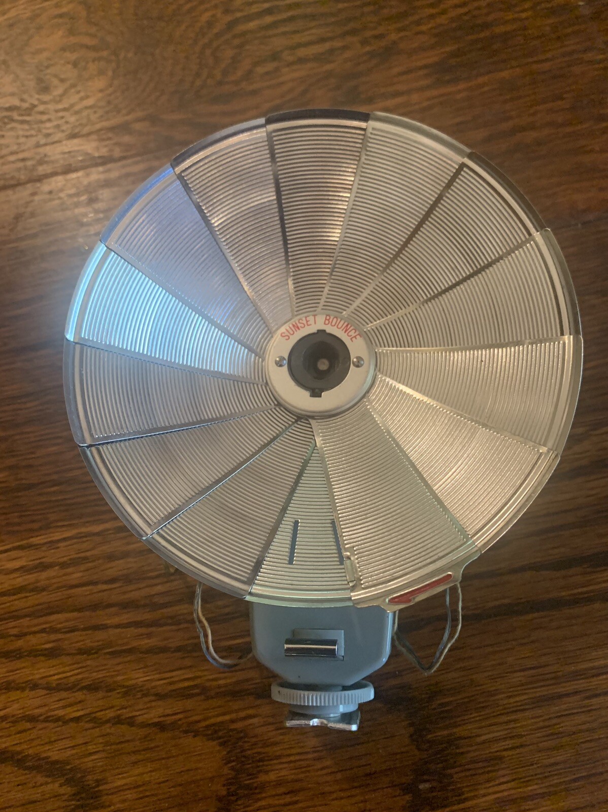 Honeywell Vintage Tilt-A-Mite Camera Equipment Test Button Flash Collapsible Fan