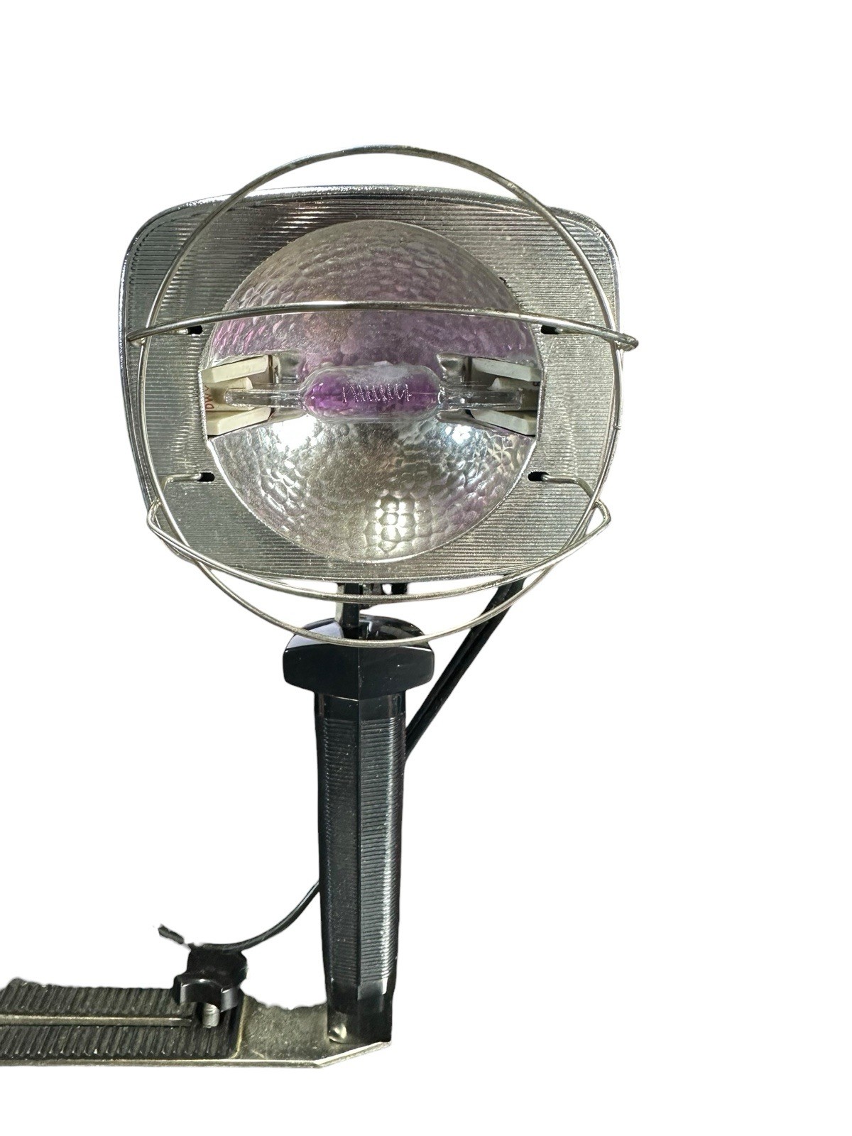 Sylvania Sun Gun II SG-55 Movie Light Vintage 120V Works w/ Box & Manual