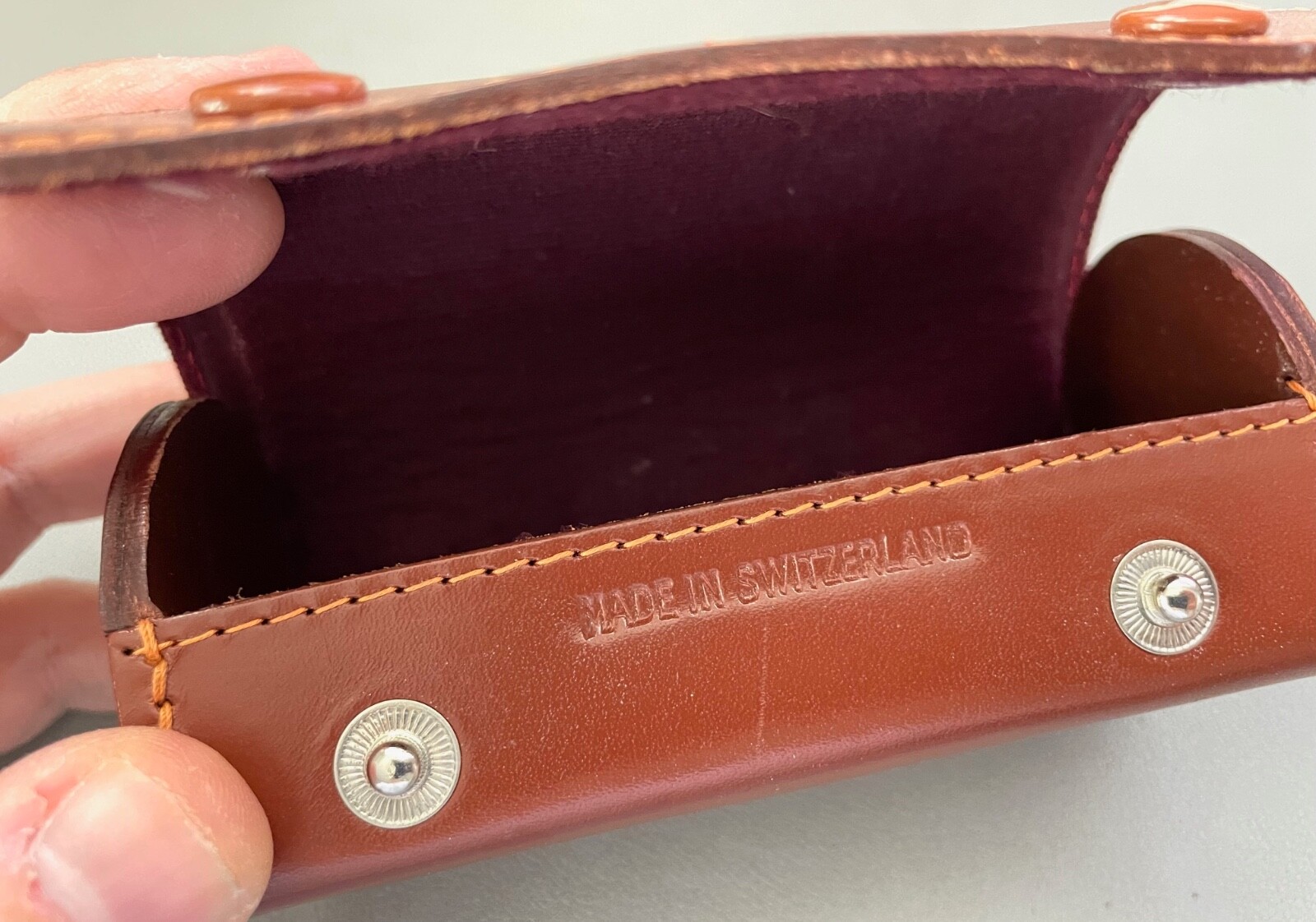 Original Kern Paillard Bolex LENS CASE for 75mm f1.9 Switar Lens