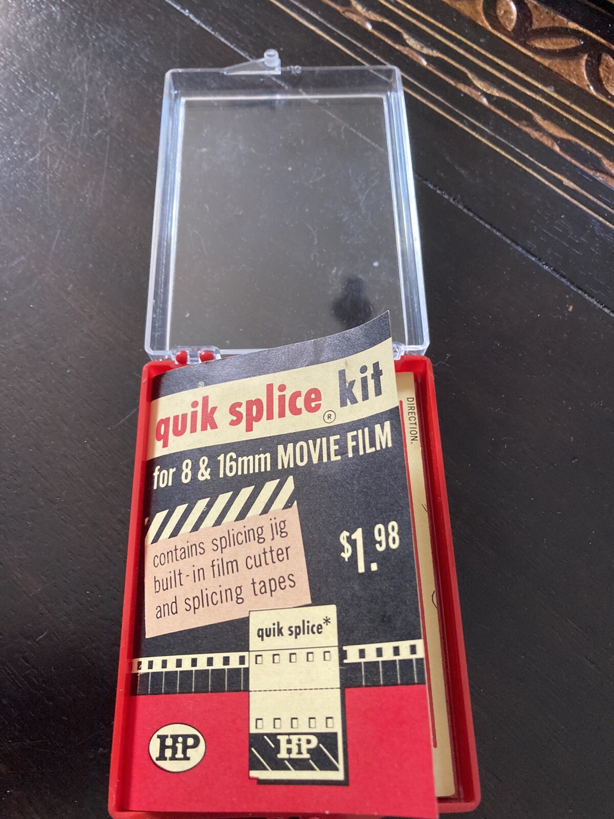 Vintage quik splice for 8 and 16 mm film