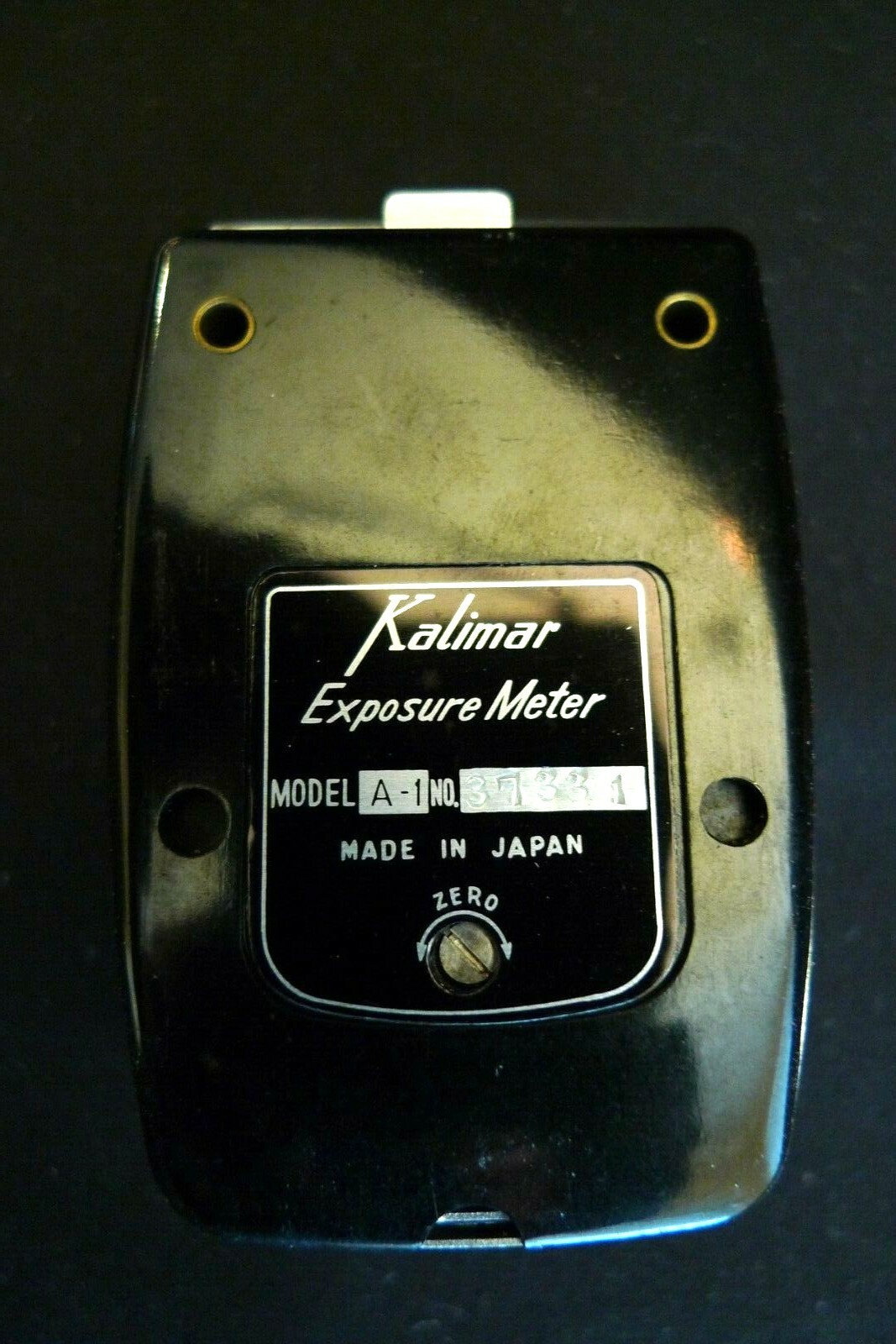 VINTAGE KALIMAR KODACHROME TYPE II LIGHT EXPOSURE METER CAMERA GAUGE JAPAN 1950