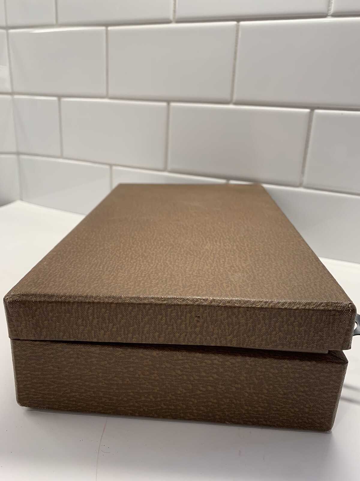 Vintage Barnett & Jaffe Brown Projector Slide Case Box Pennsylvania