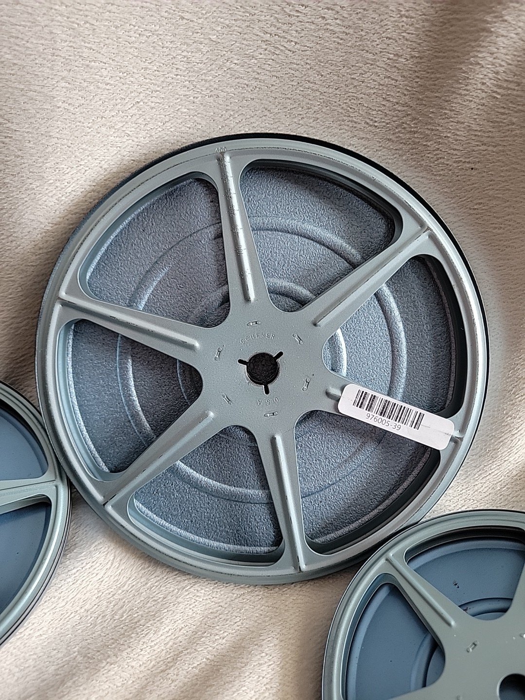 Lot of 10 Vintage Zayre & Scherer Film Storage Can & Reels Super 8 5″ & 7″