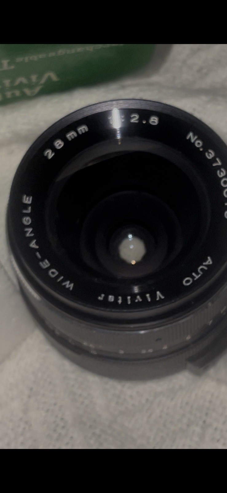 Vivitar Basic Automatic Wide Angle Lens 28 Mm F2.8