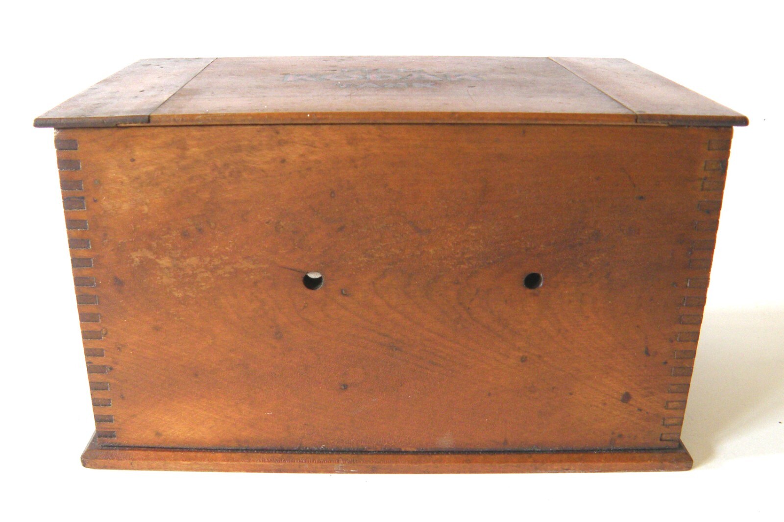 Antique Wooden Box Joint Kodak Film Tank 3 1/2in Model “B”-2 C.1907
