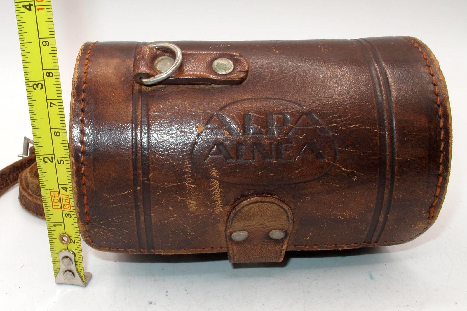 *ORIGINAL* ALPA ALNEA LEATHER HARD CASE 28MM, 50MM & 90MM ANGENIEUX KERN LENSES