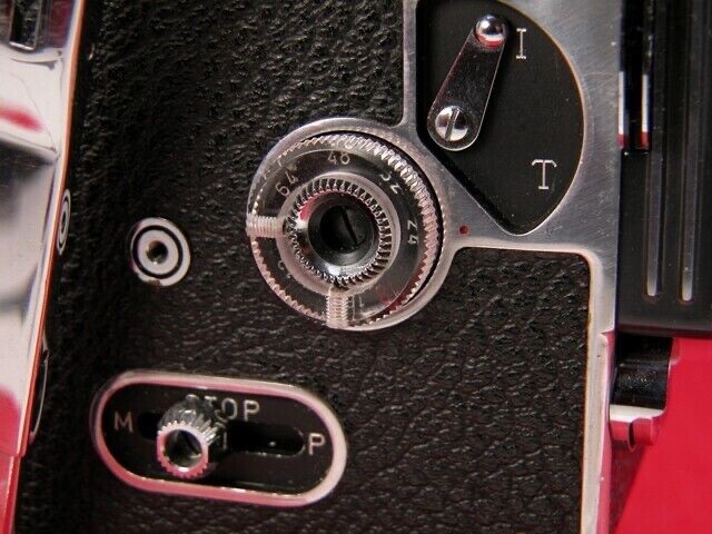 Factory Bolex Film Speed Dial SPEED RING For Bolex Rx 16mm Movie Camera Nice!