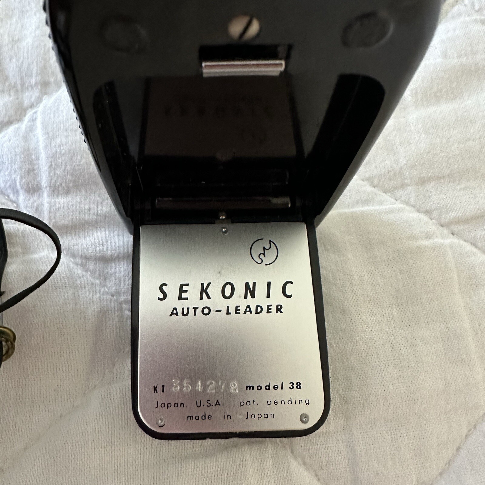 Sekonic L-38 “Auto Leader” Exposure Light Meter Japan Vintage 1960