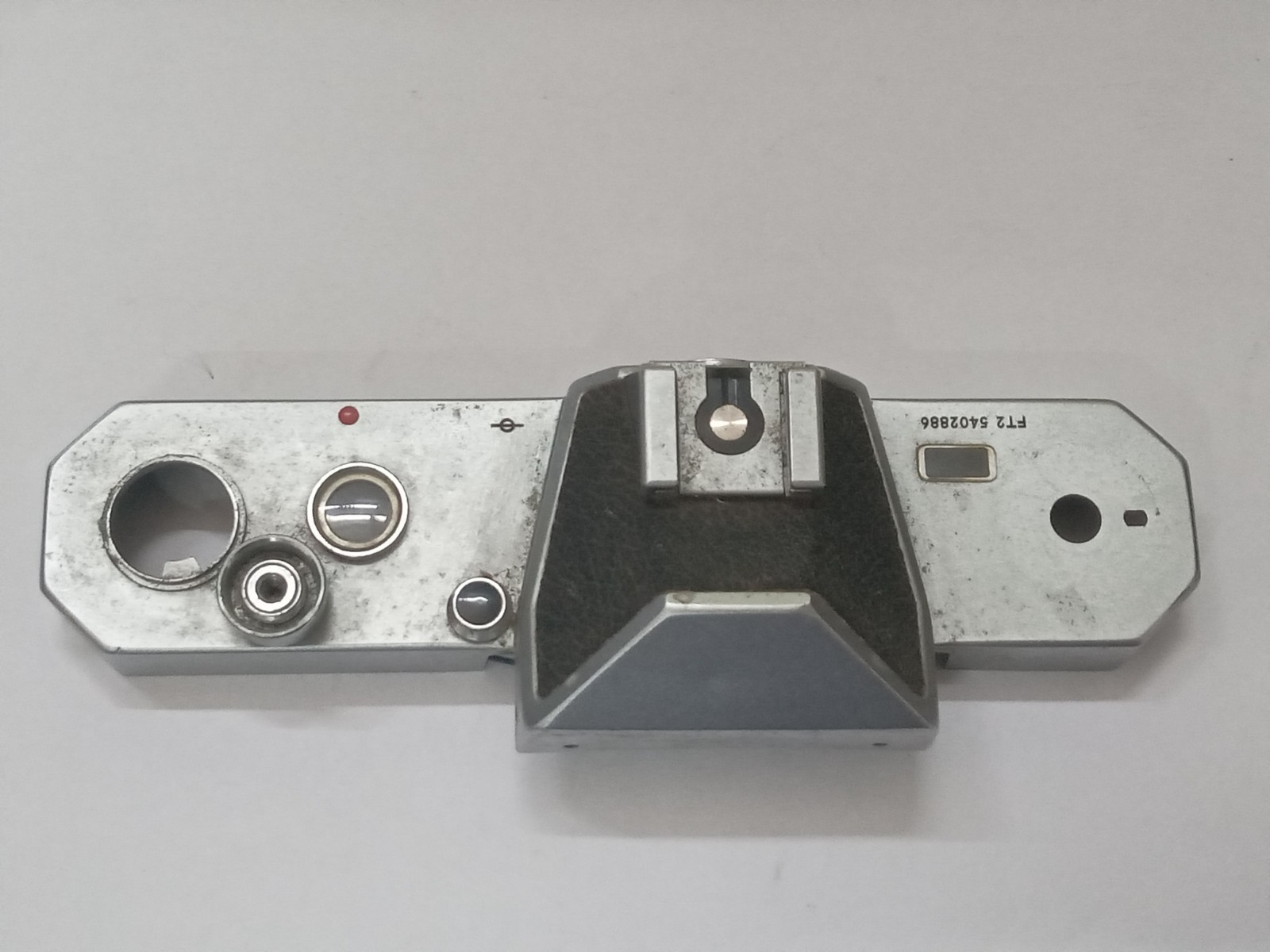 Nikon Nikkormat Nikomat FT 2 Top Bezel Plate, Used OK Spare Part