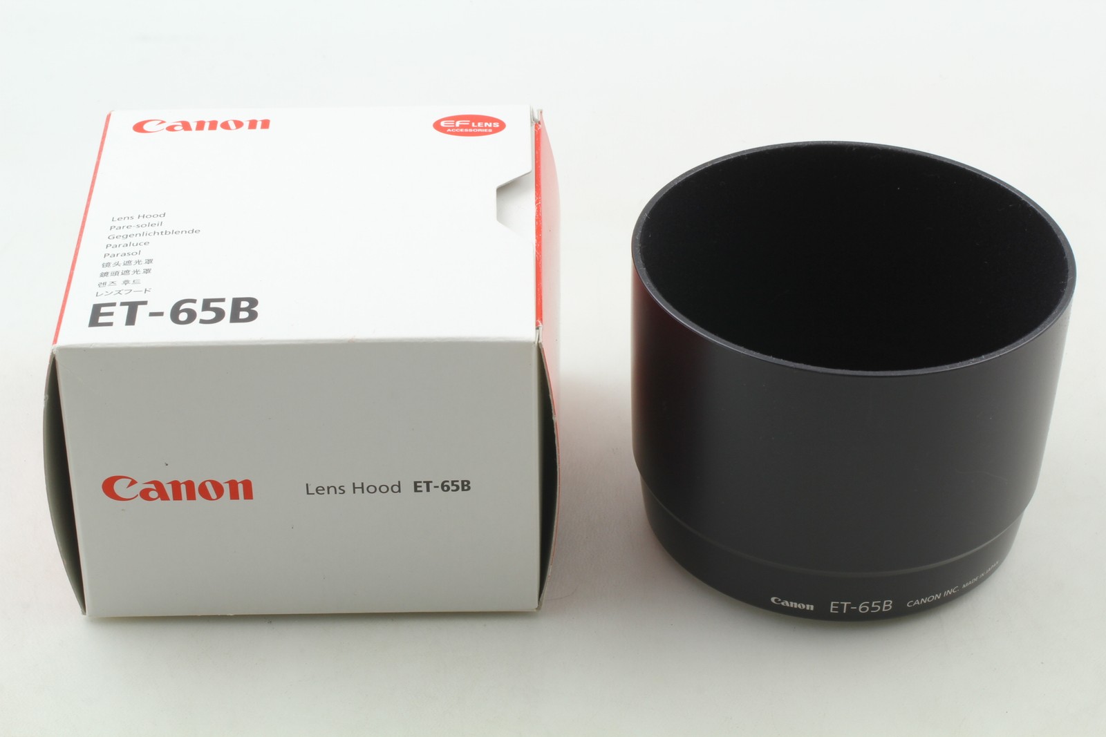 [Unused] NEW Canon ET-65B Lens Hood For EF 70-300mm F4-5.6 IS USM From JAPAN