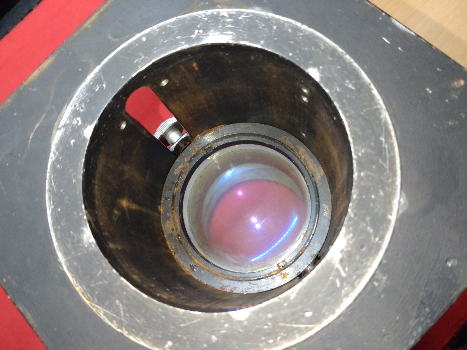 Attachment for macro photography / detail from a photographic enlarger