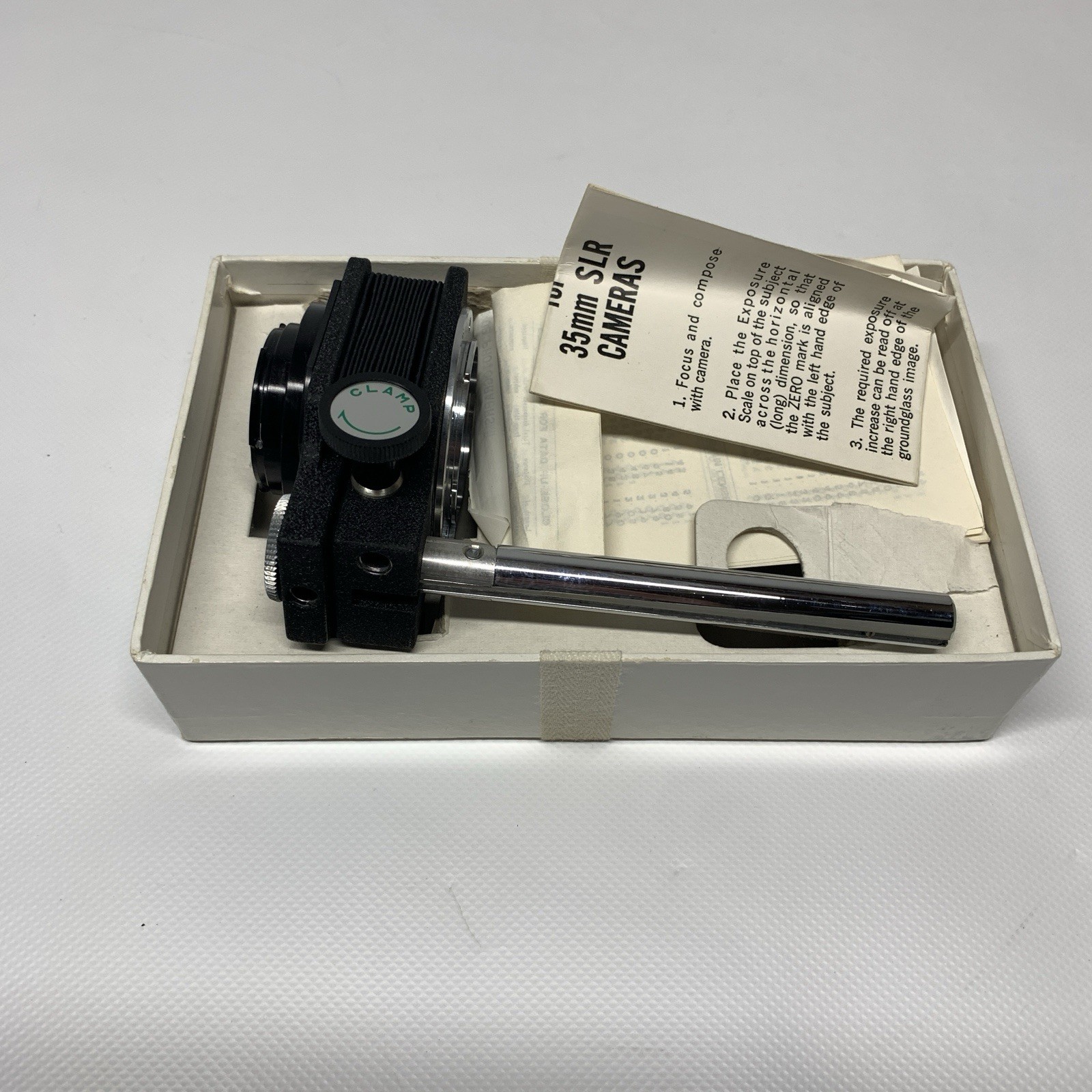Kopil Folding Bellowscope for Exakta, Box + Instructions