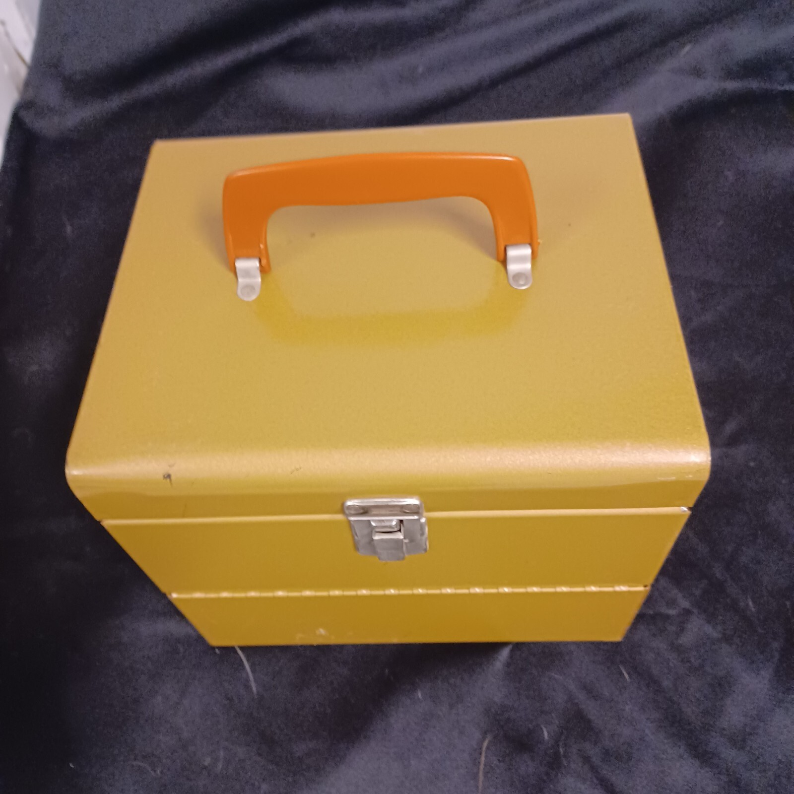 8mm Home Movie Reels (10) 400ft Dual Purpose S8/R8 Cans & Carry Case NOS