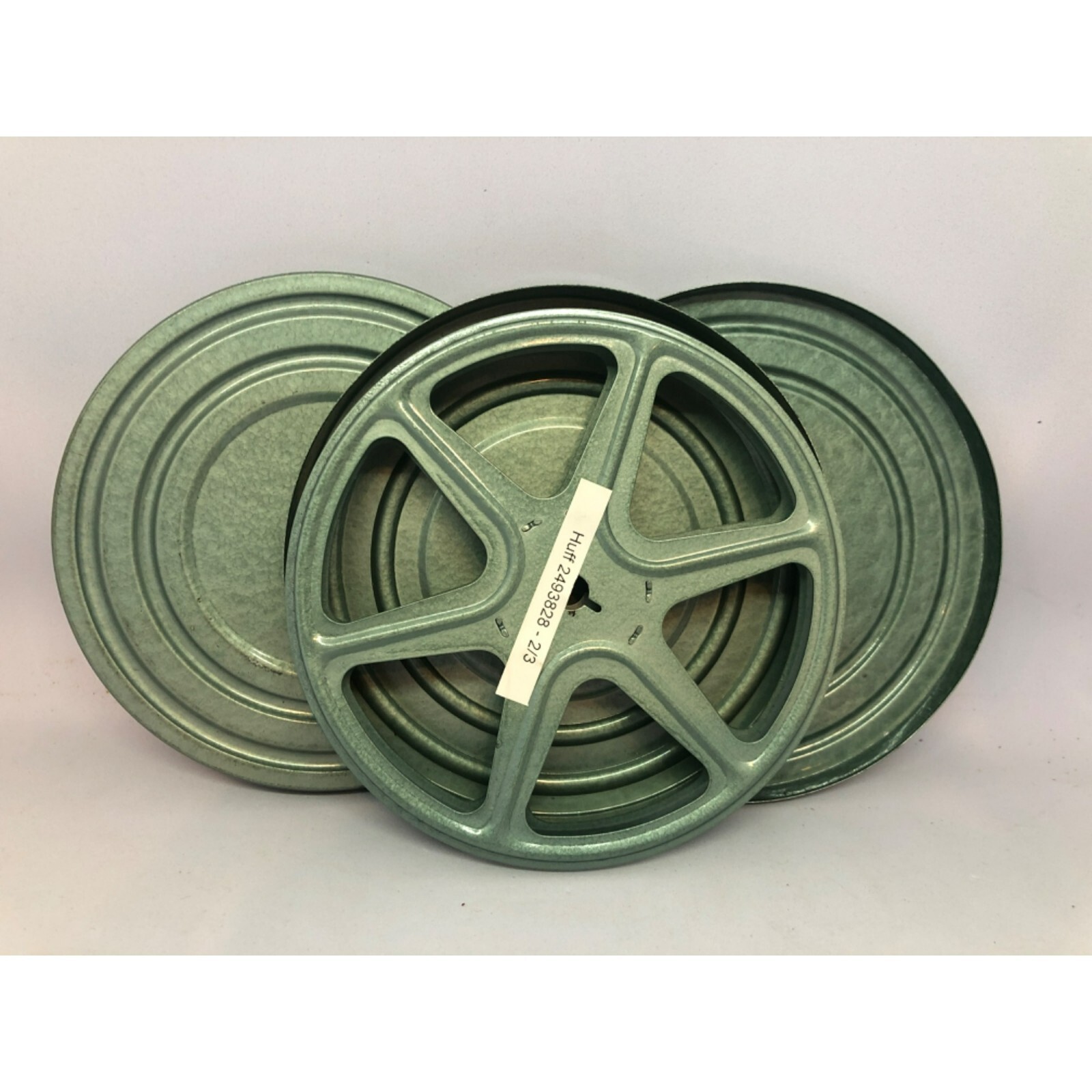 Thread-O-Matic Reelane Indigo Blue 16MM/8MM Movie Reels Set of 2