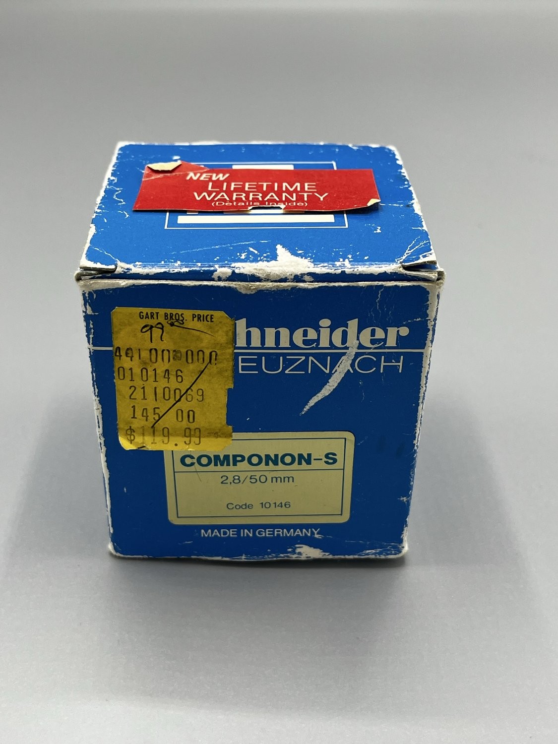 Schneider-Kreuznach Componon-S 50mm f/2.8 Enlarging Lens Metal Glass Boxed 10146
