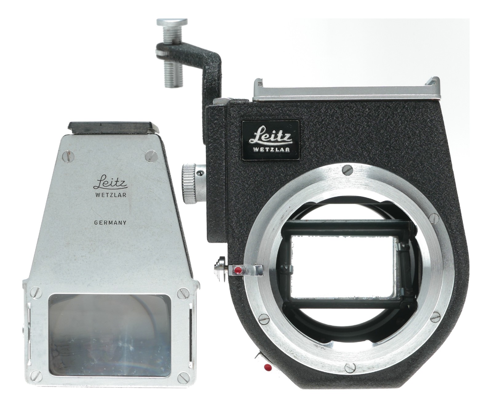 Visoflex III Leica rangefinder to SLR converter with prism clean