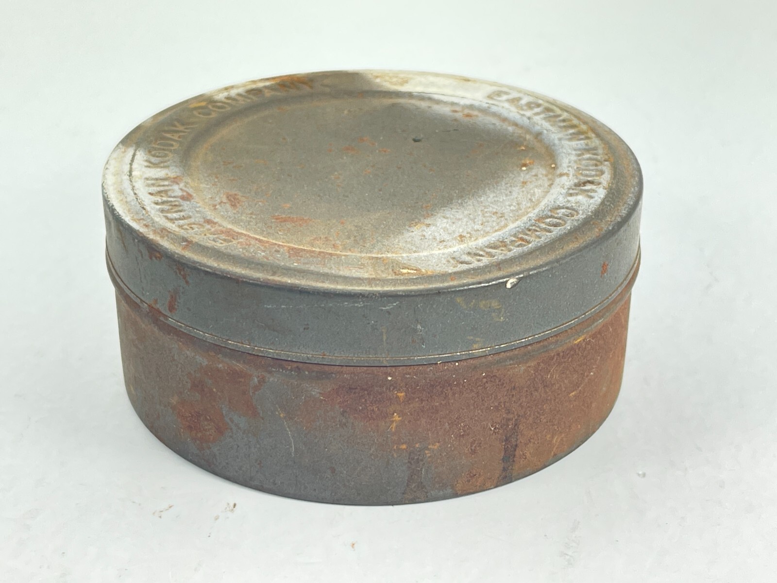 Vintage Eastman Kodak Company Thick 1.75″ T x 3-7/8″ Diam Film Can Canister L1