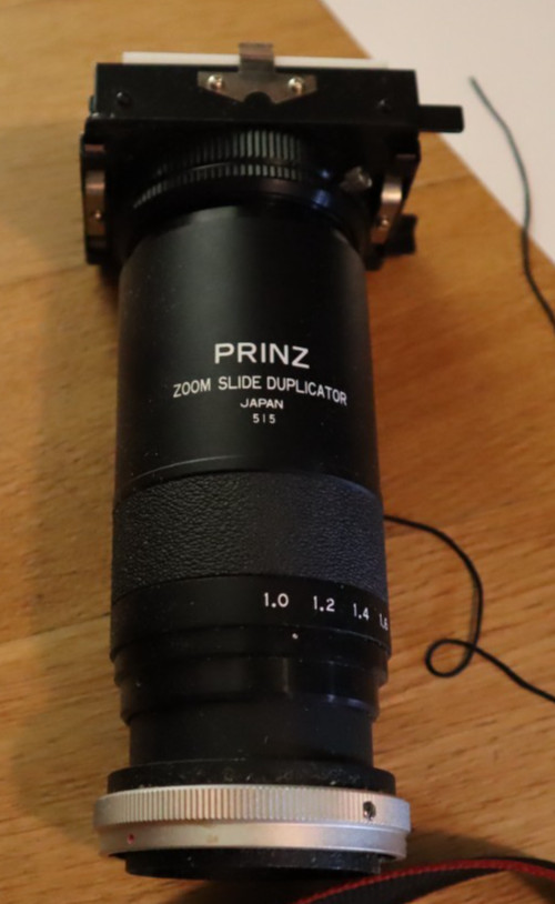 Prinz Zoom Slide Duplicator 515 35mm Negative Slide Digitizer