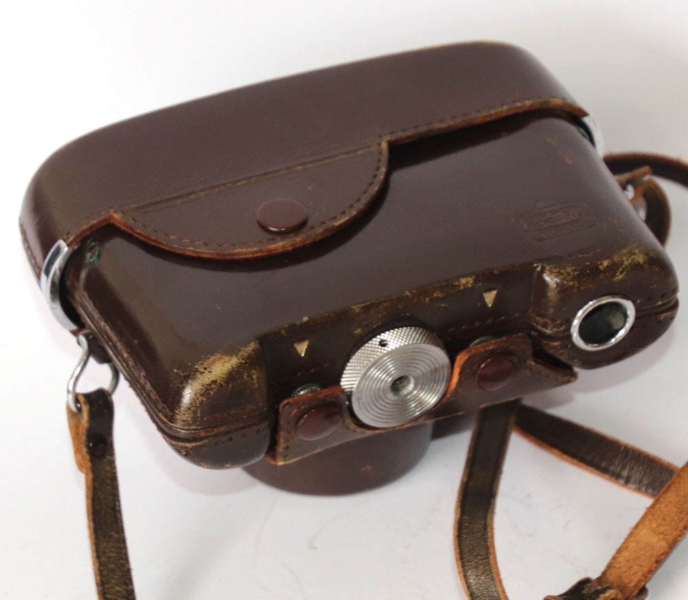 Nikon case for SP rangefinder camera.