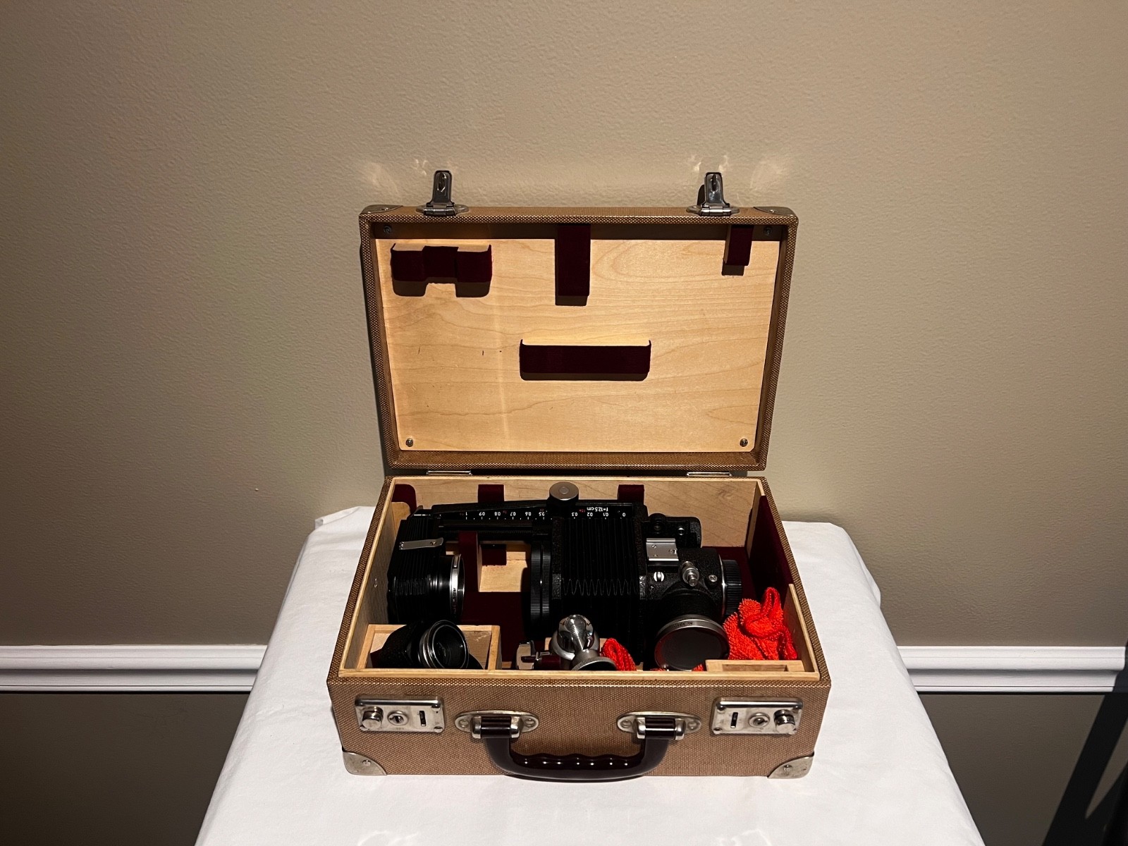 Leica Closeup Kit w/Bellows I & Visoflex I for Macro Photography w/Fitted Case