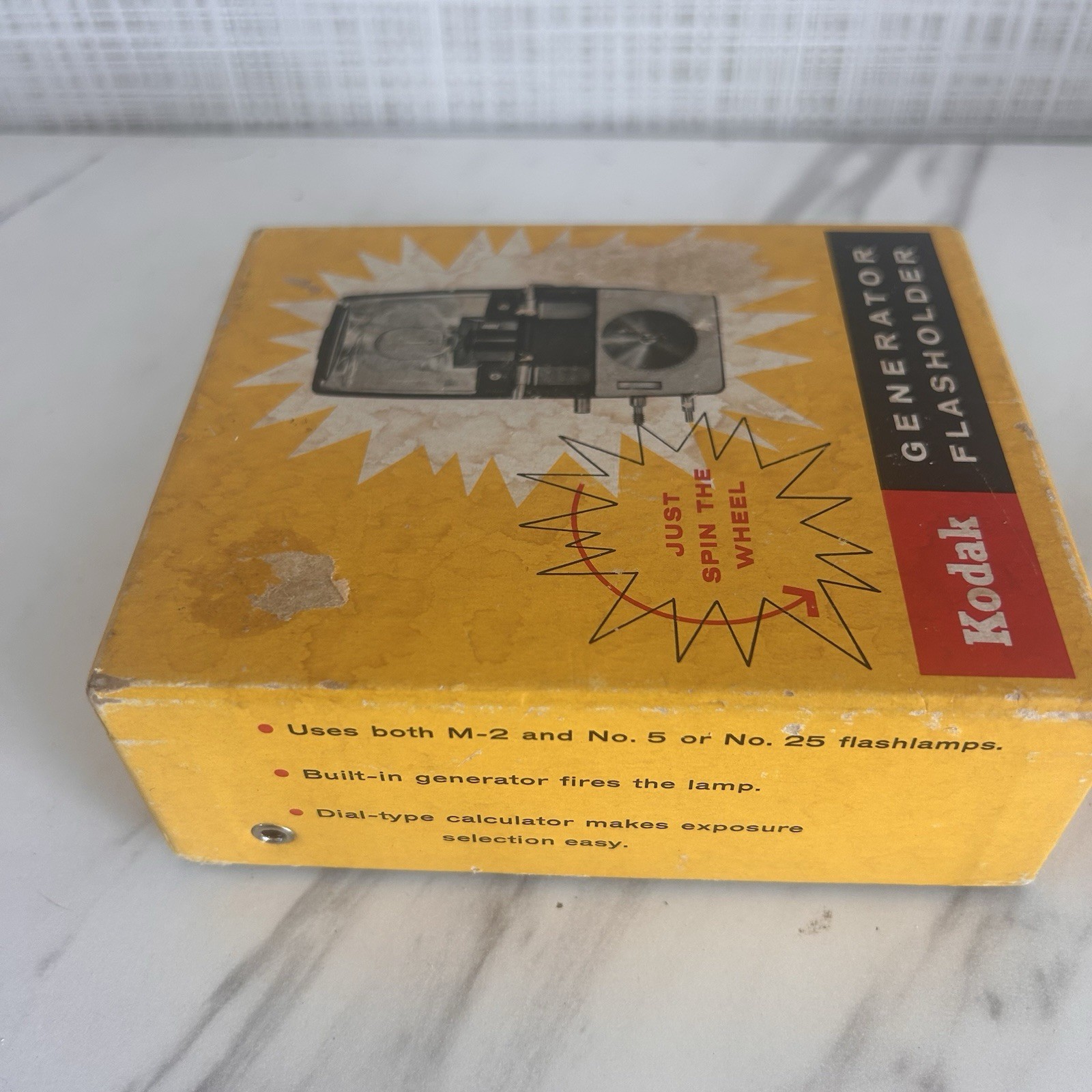 Vintage Eastman Kodak Generator Flasholder Type One 771 W/ Original Box USA BxPP