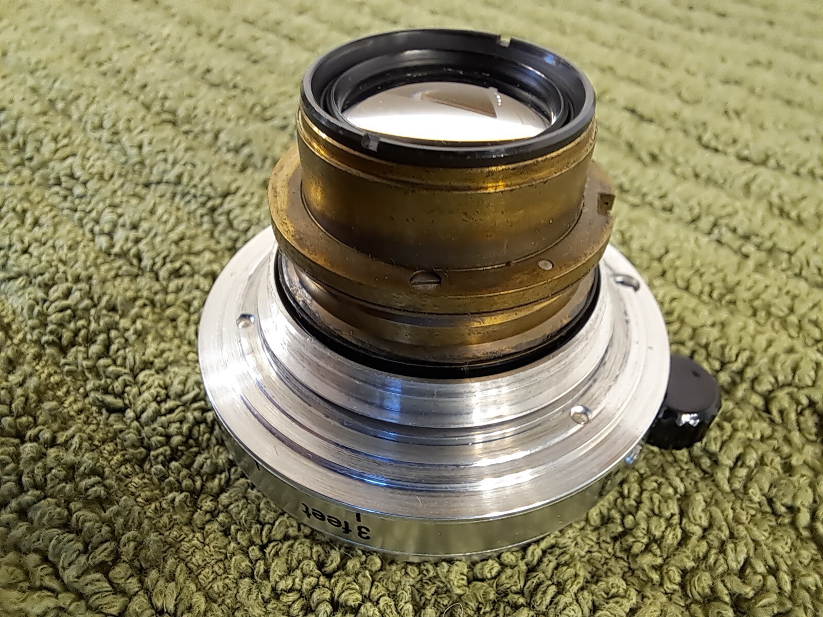 Schneider-Kreuznach BRAUN-Xenar f2.8/50R Compur Lens Front Part Only – Germany