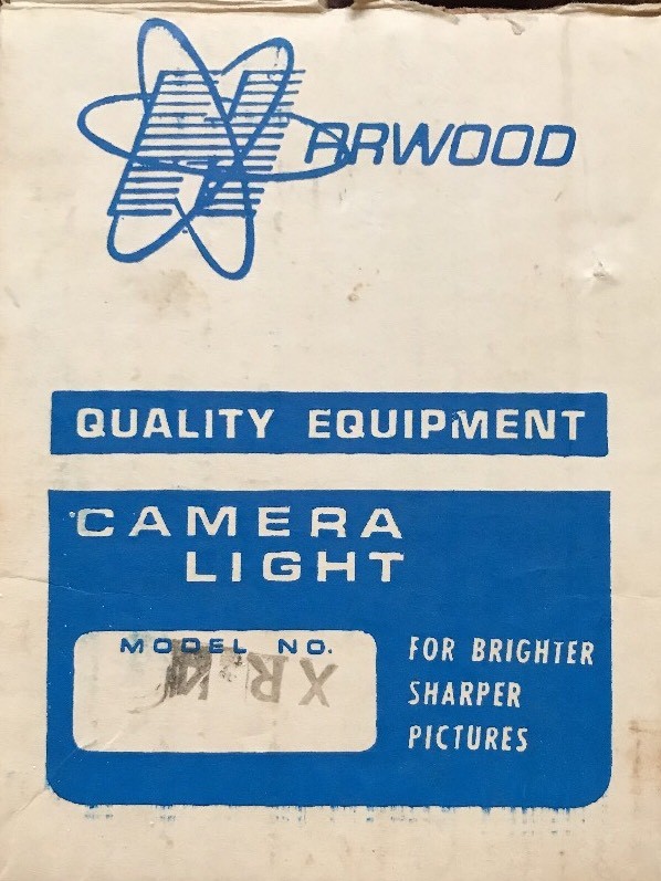 Vintage Harwood XR4 Camera Light with Original Box (B1) has