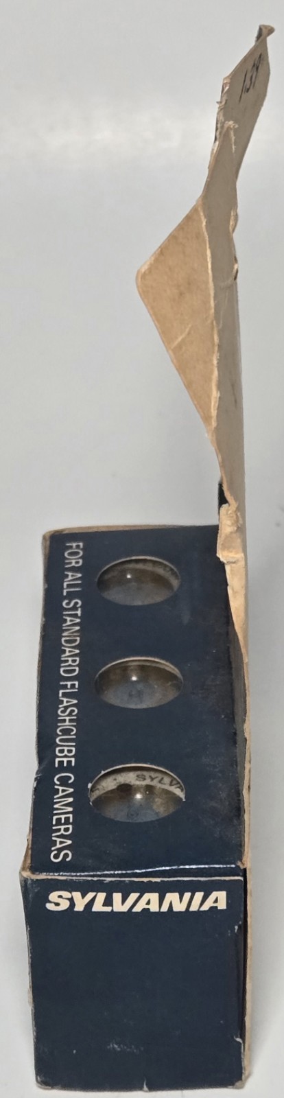 Vintage Sylvania Camera Flash Cubes Blue Dot Flashcubes 3 Pack 12 Flashes NOS