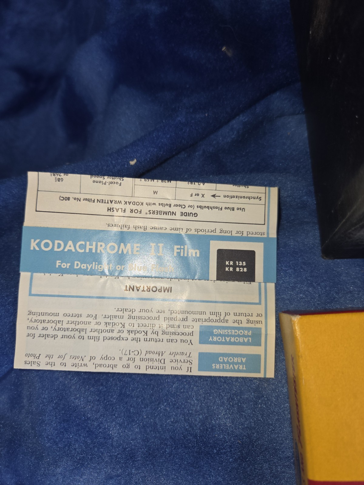 Vintage KODAK Ektalux Flash Hokder And Extension Unit Rare HTF Dou Original Box