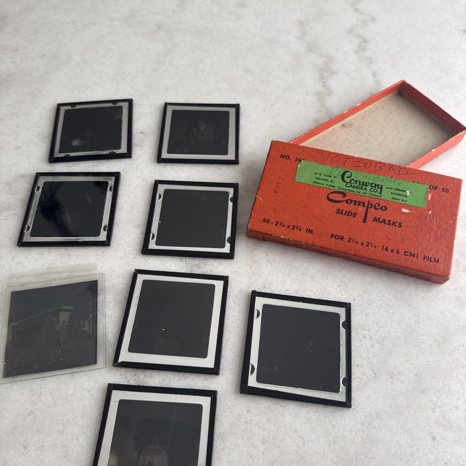 VNTG Compco Slide Masks w/VNTG photos