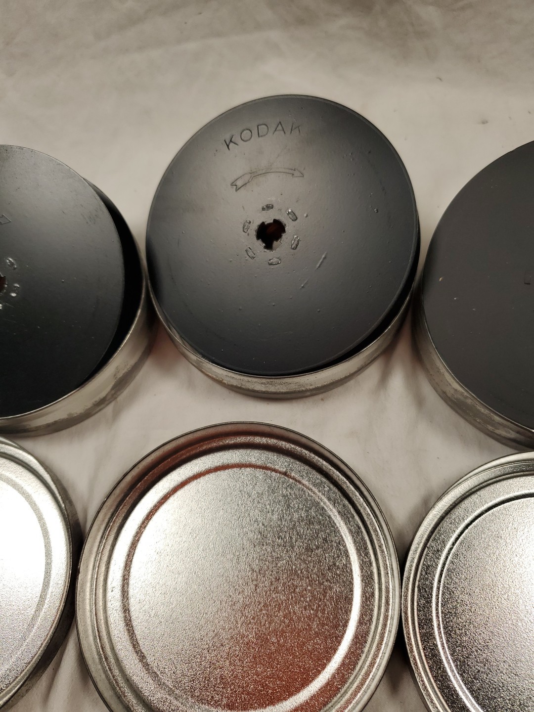 Vintage Reel Film Canister LOT of 4