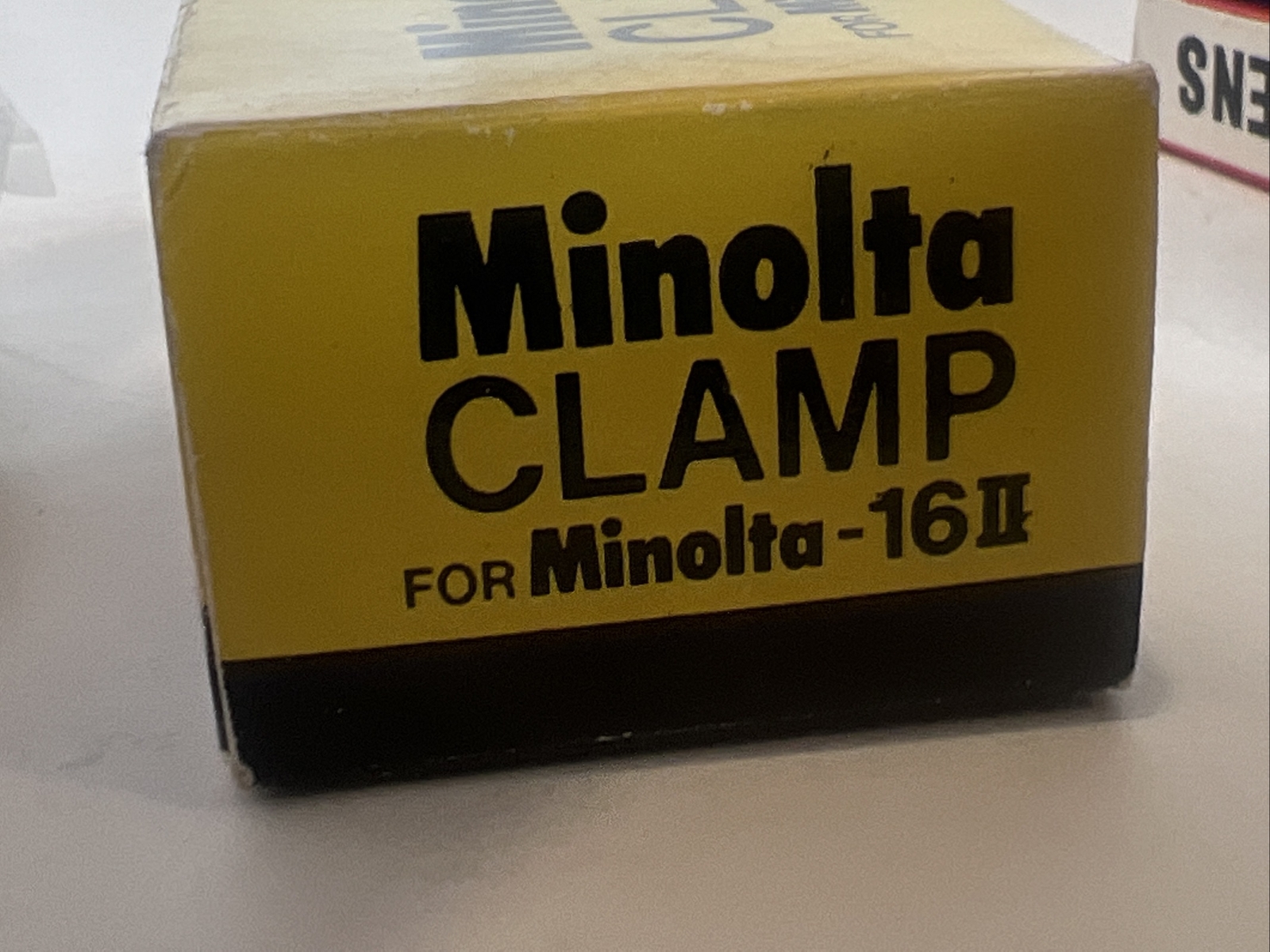 Genuine Minolta Accessory Tripod Shoe Clamp for Minolta 16 II 6204 610 NEW