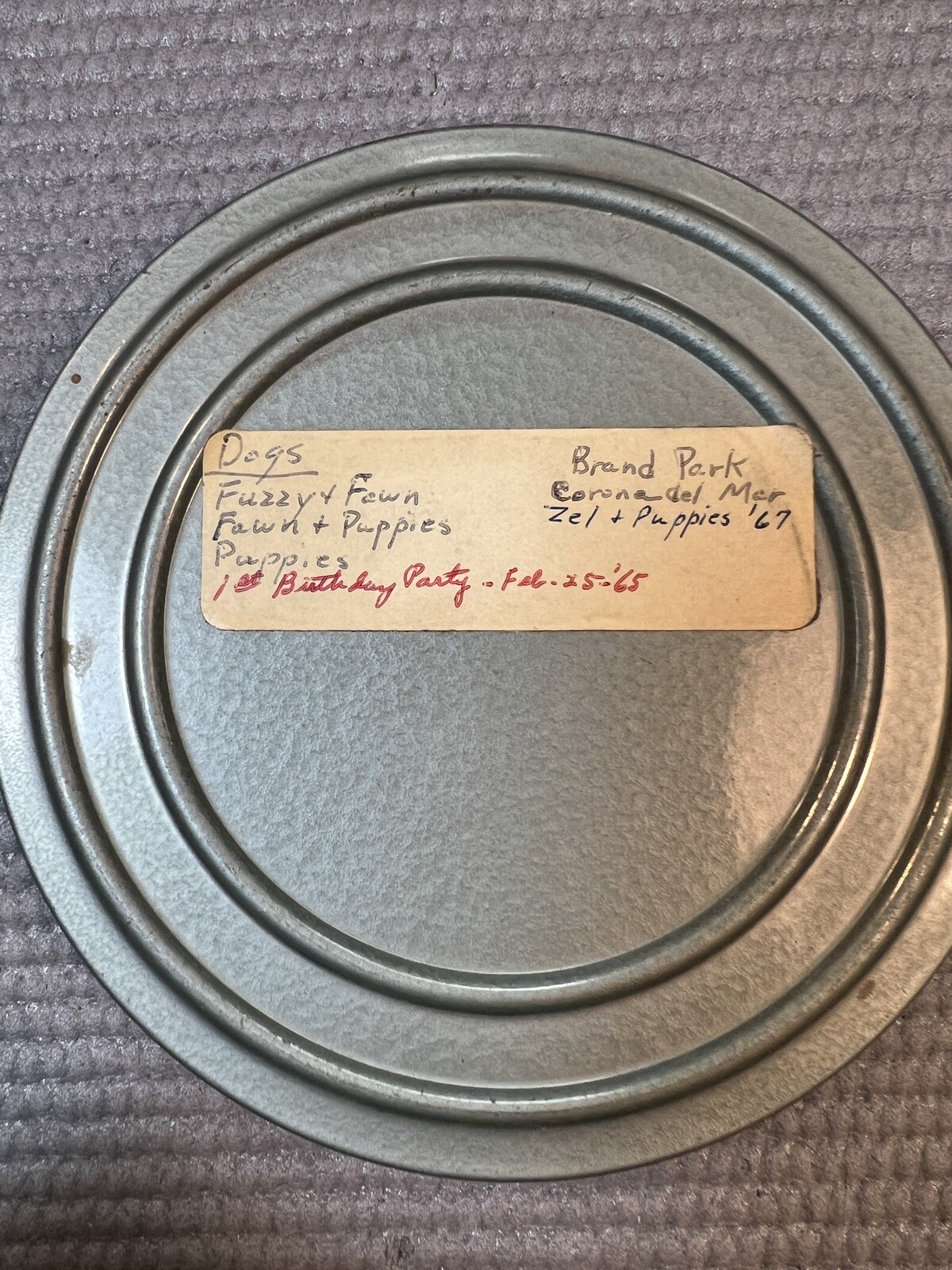 Smith-Victor 8mm Film Reel Carrying Case w 6 reels & 4 w movies from 1960s!