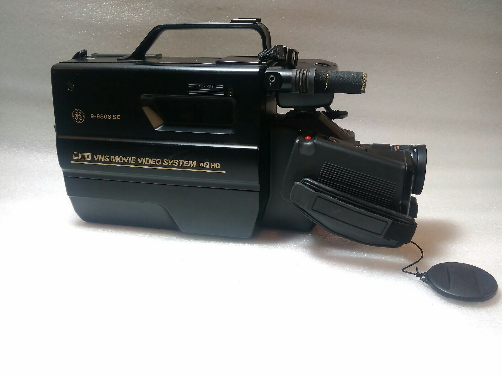 GE VHS Camcorder 9-9808 9-9807 SE Movie Video System VHS