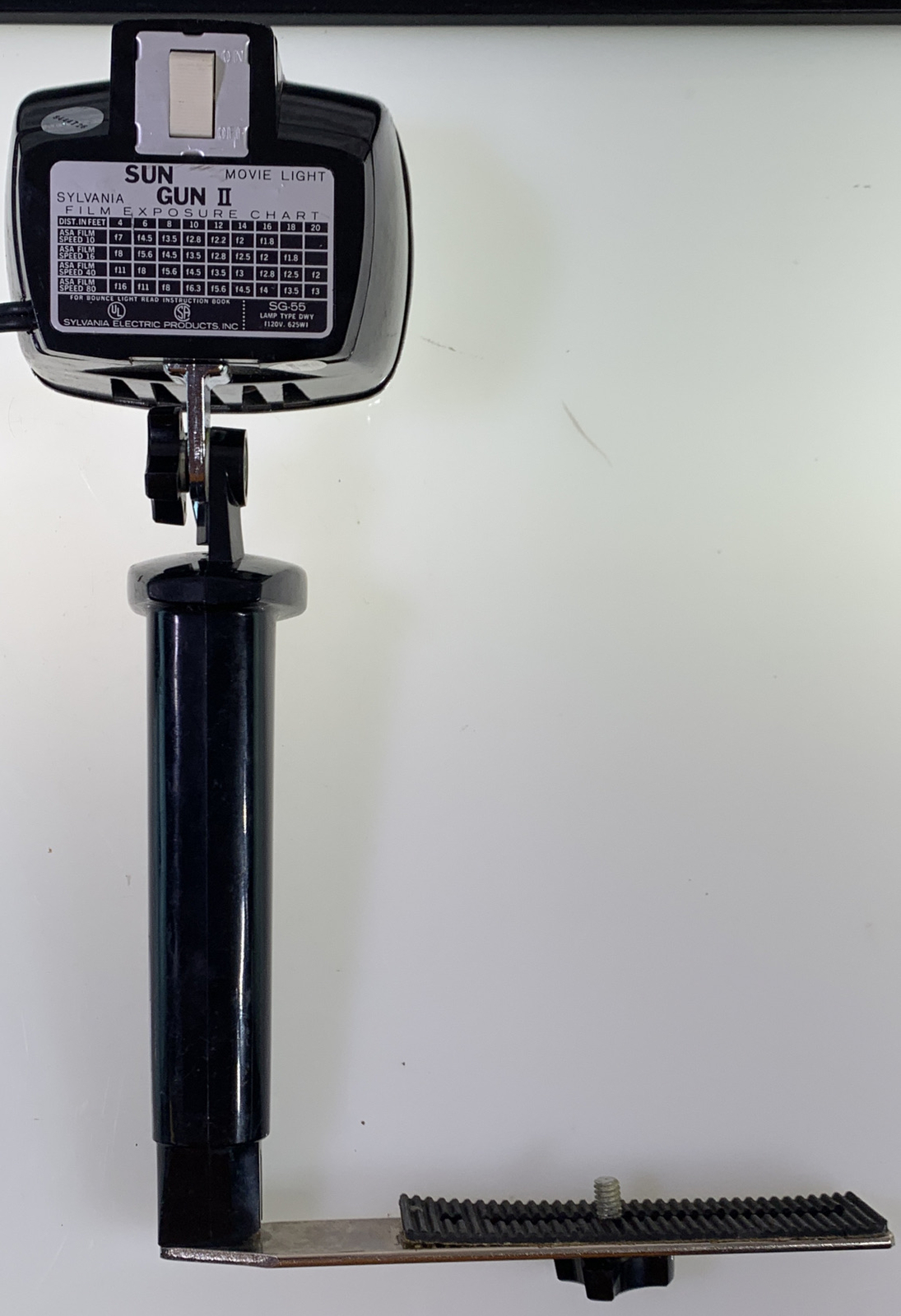 Sylvania Model SG-55 Sun Gun II Movie Light