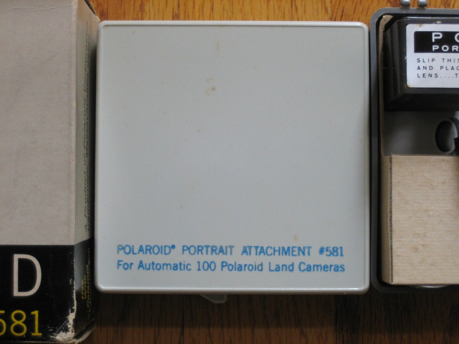 Polaroid Portrait Kit 581 vintage