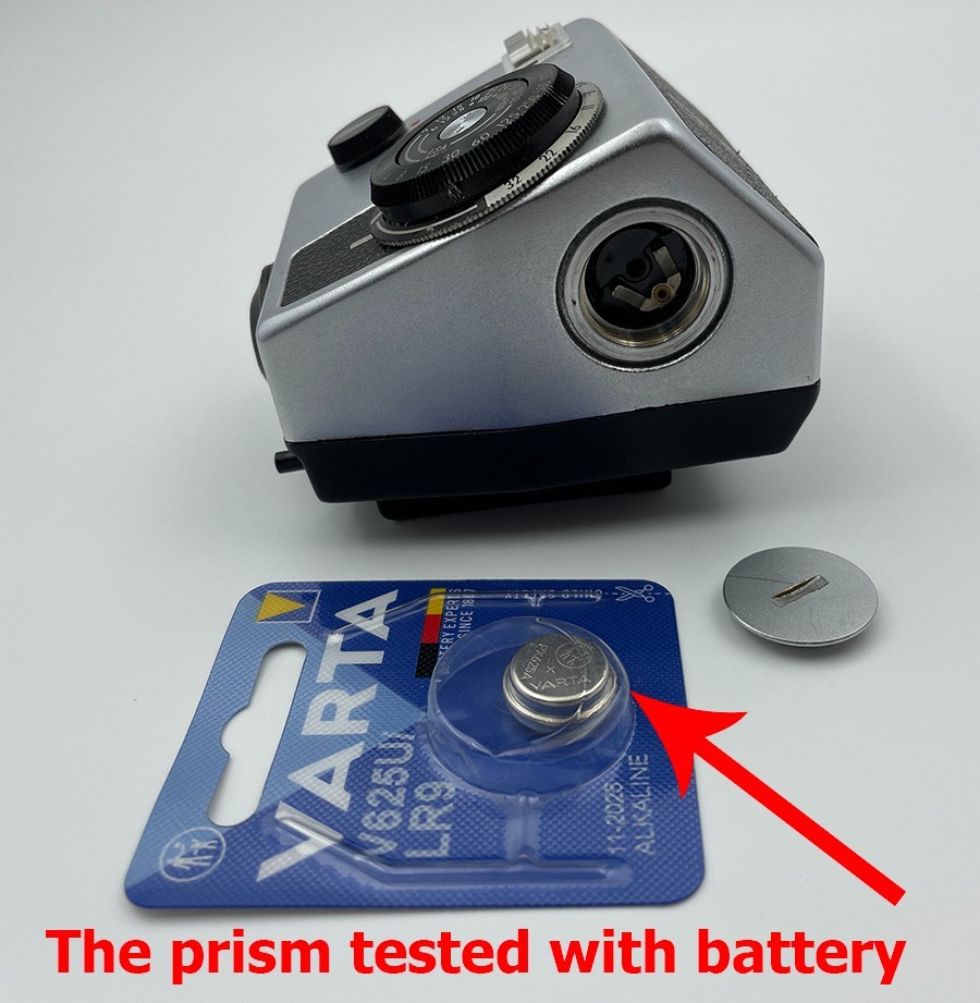 TTL Prism Viewfinder for GDR Pentacon Six camera in original box #22975
