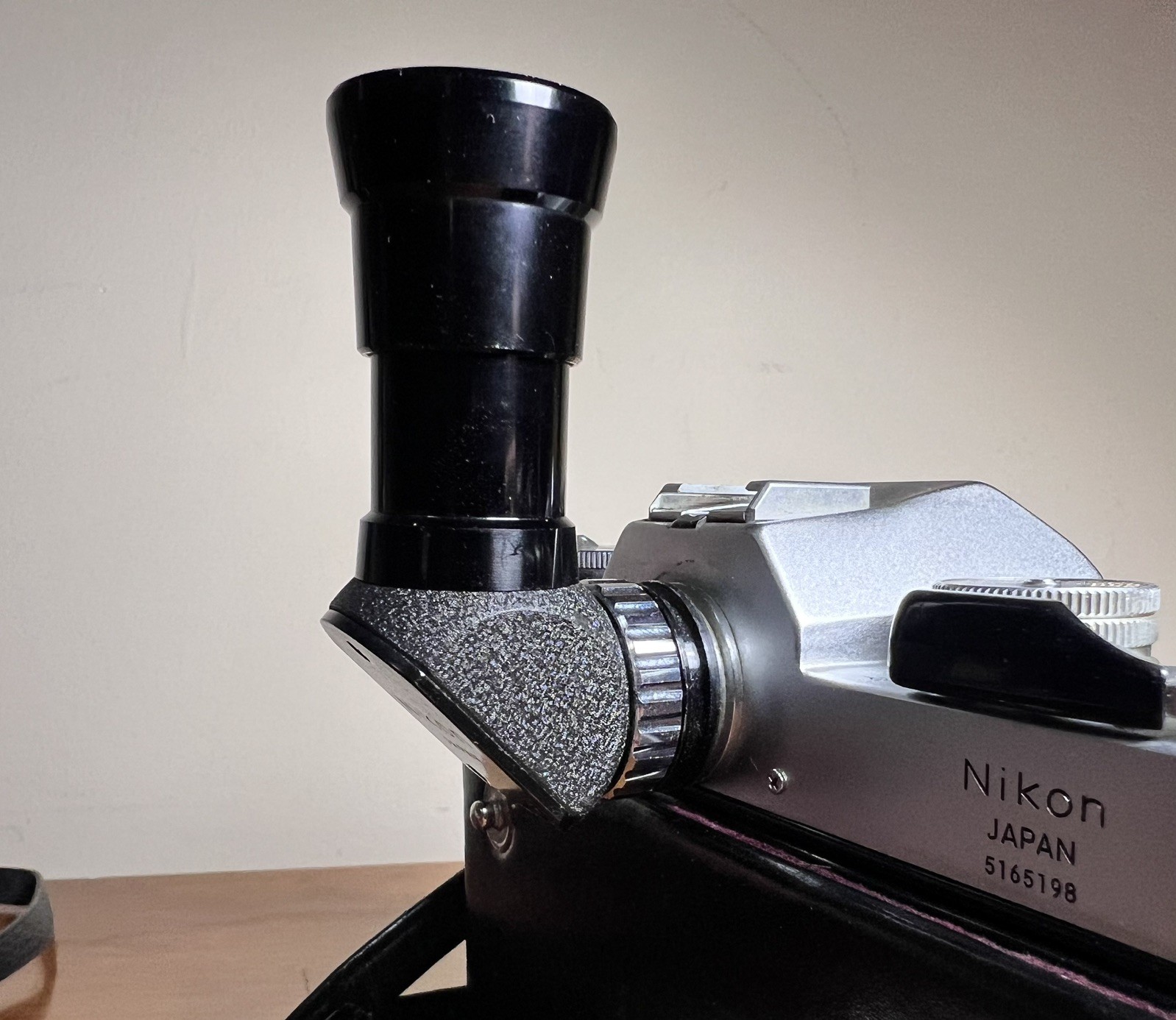 Vintage Nikon nikkormat right angle viewing attachment (Black) made in Japan