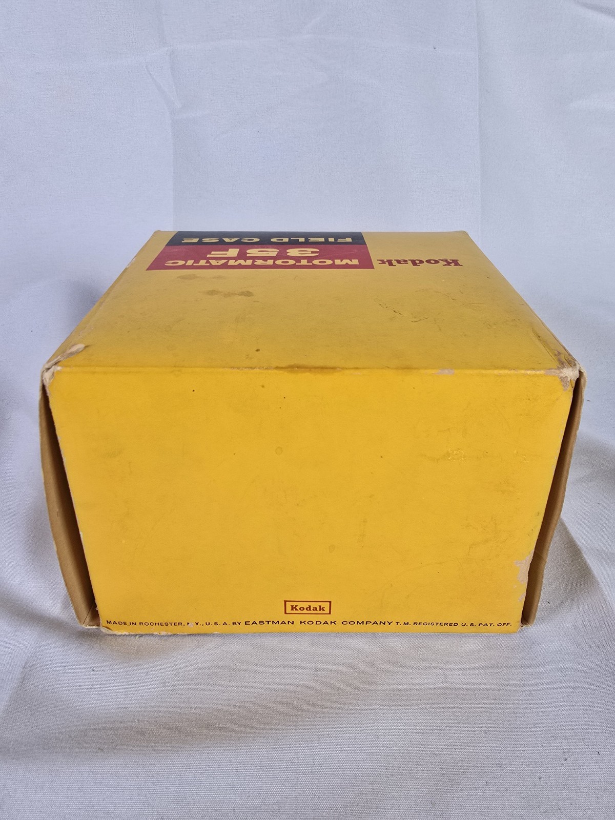 KODAK MOTORMATIC 35 CAMERA HARD LEATHER FIELD CASE VINTAGE NOS NEW!