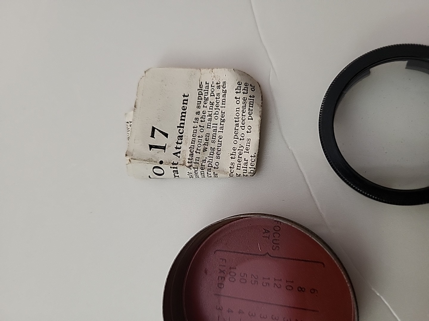 Vintage 6A Portrait Attachment