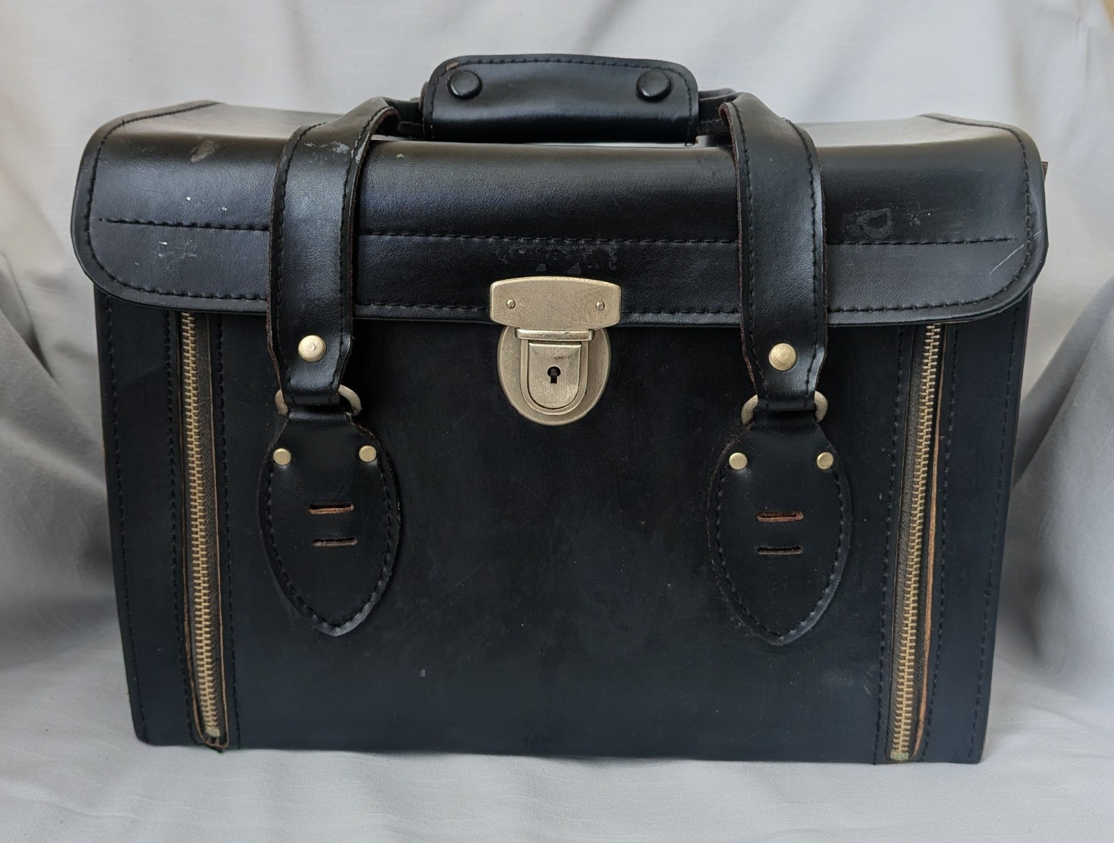Vintage Black KALI-BAG Camera Case Custom Crafted By Kalimar 1960s Japan Pro 13