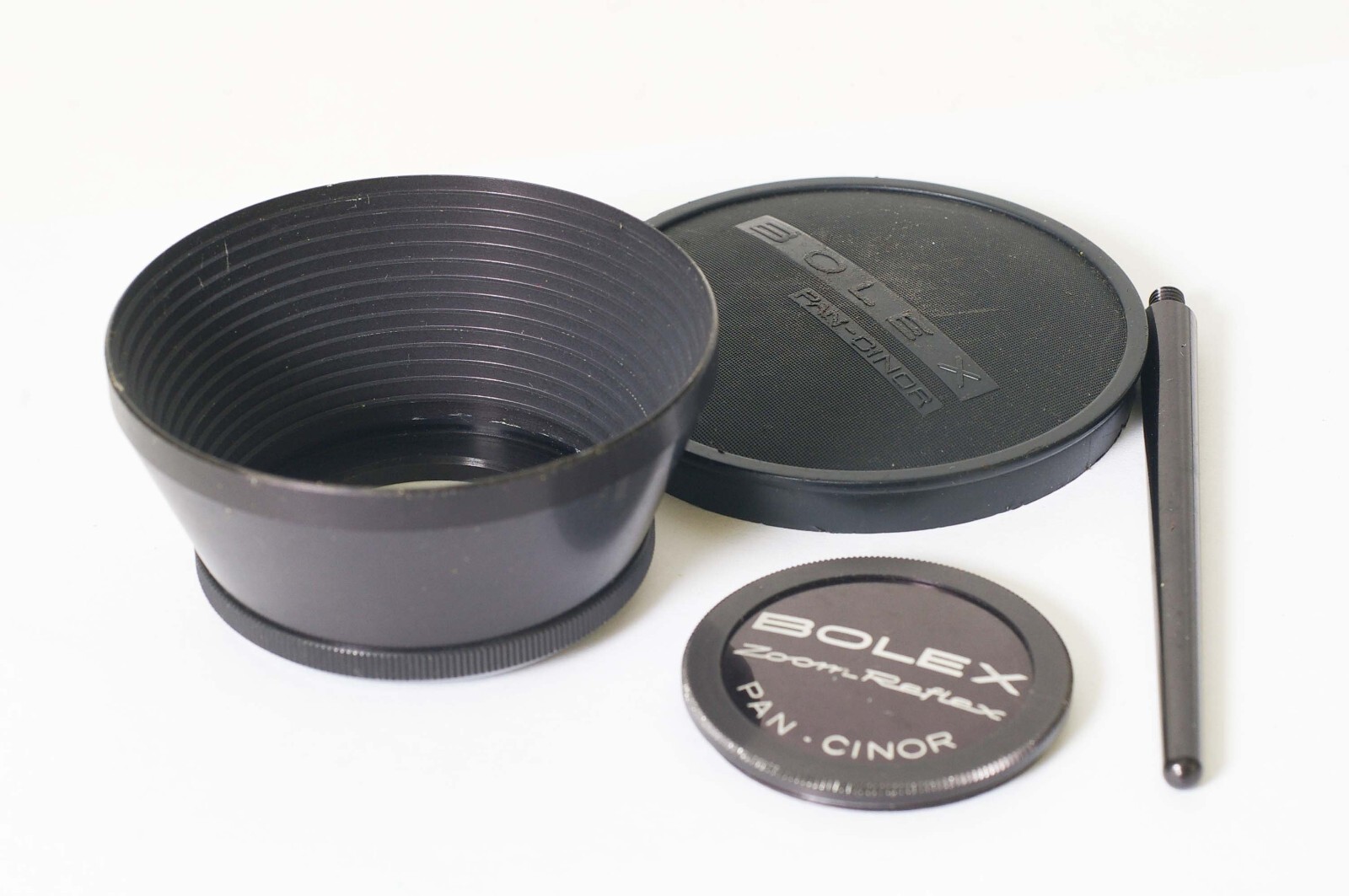 F93175~ Bolex Pan-Cinor Zoom Reflex Lens Cap & Hood Shade With Cap
