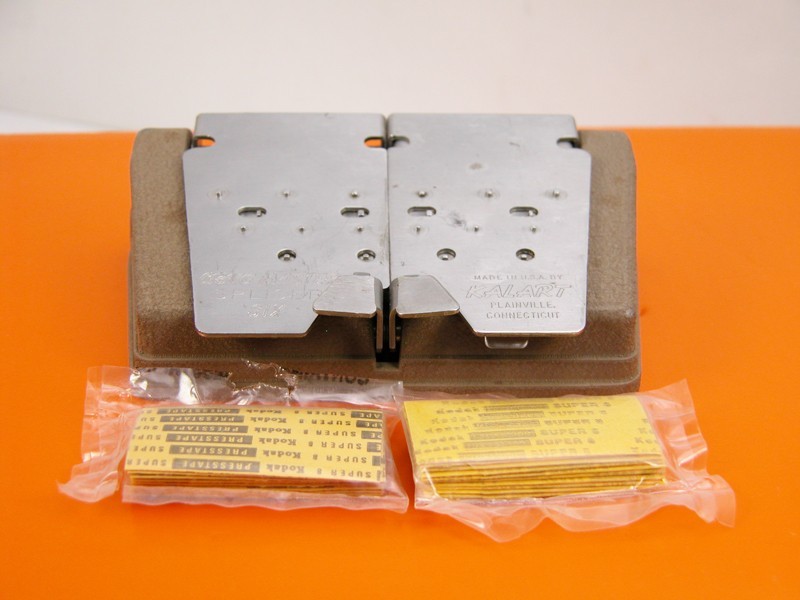 Working Super-8 & Regular 8 16mm Movie FILM SPLICER With Splice Tape Nice!