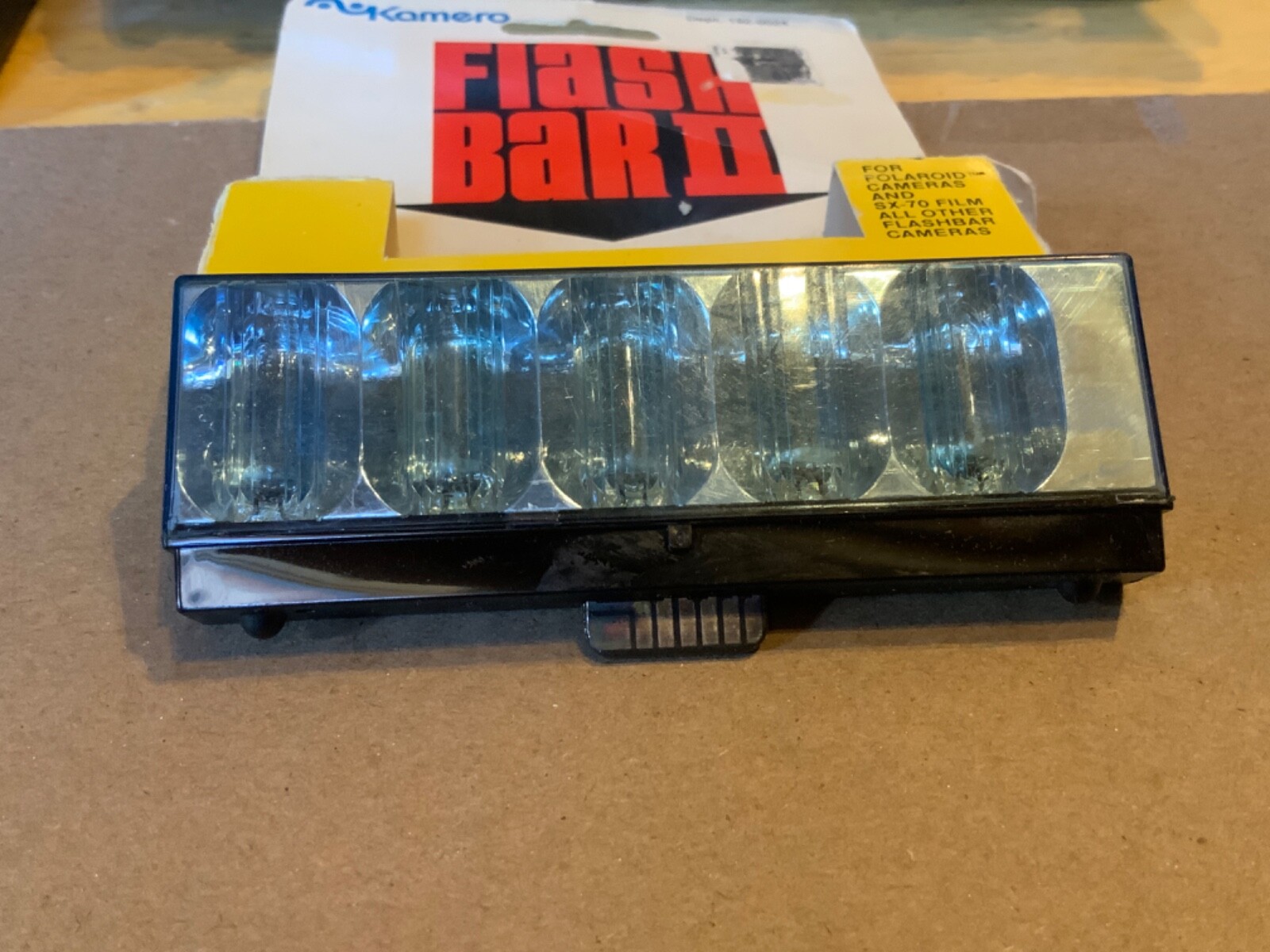 New KAMERO Flash Bar II For Polaroid Instant Film Cameras SX-70 Vintage