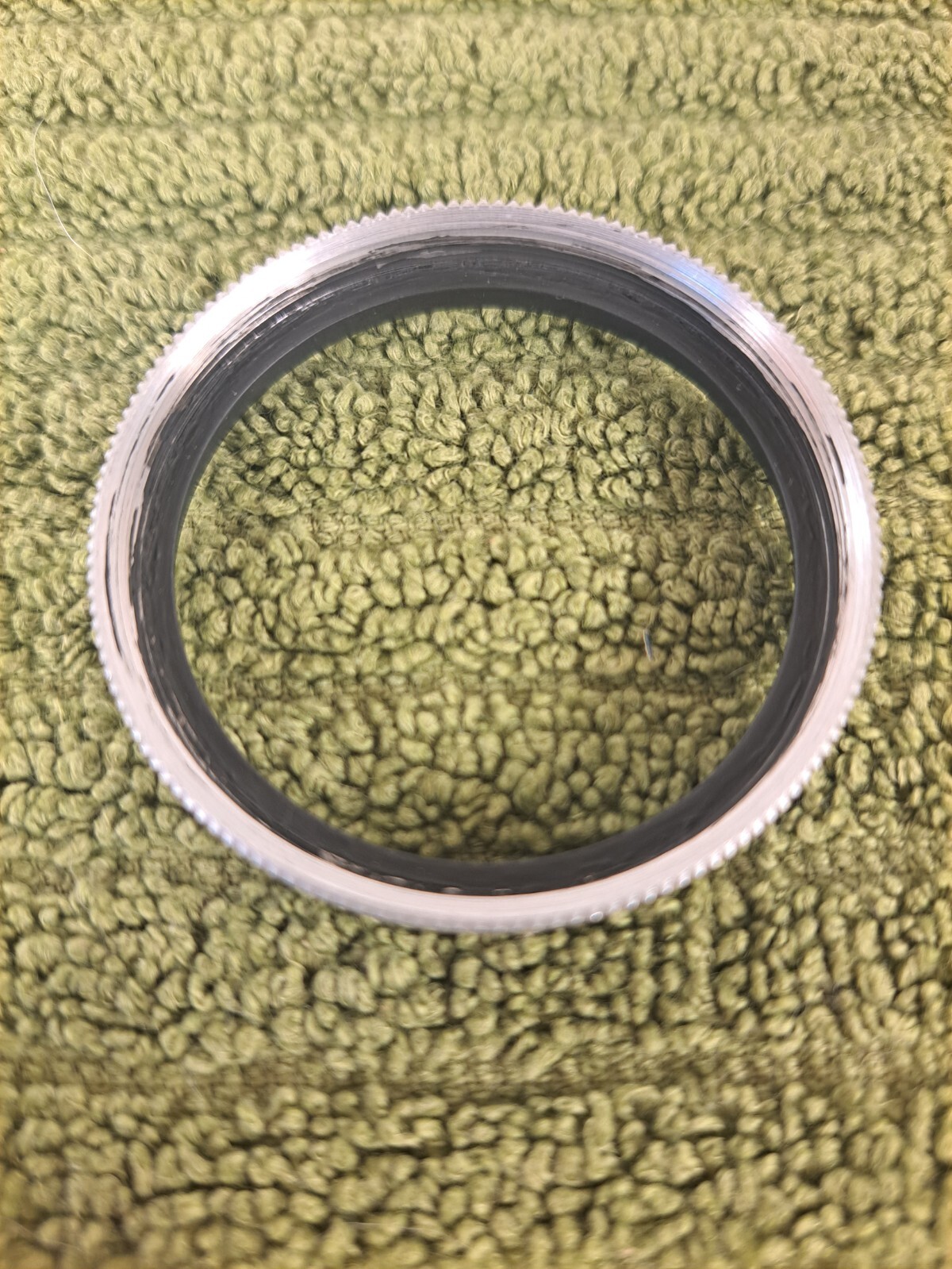 Vintage Silver Metal Lens Filter Retaining Ring – Series 6 VI