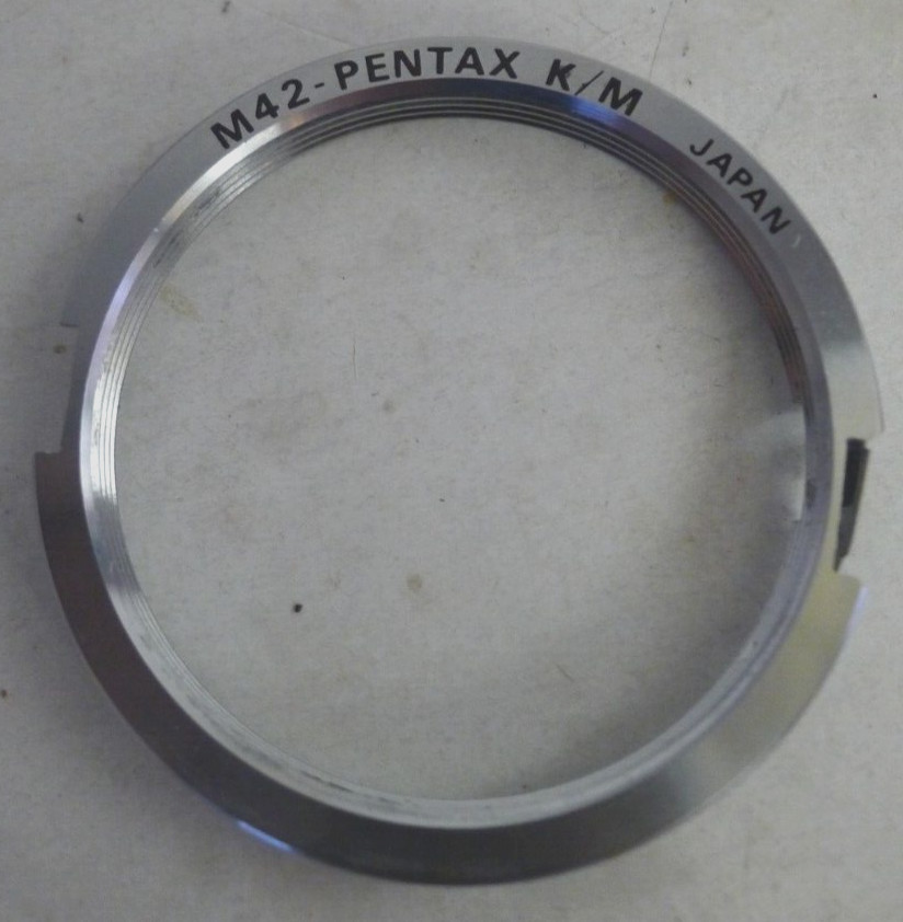 M42 Screw Mount to Pentax K/M Adapter Ring – Made in Japan