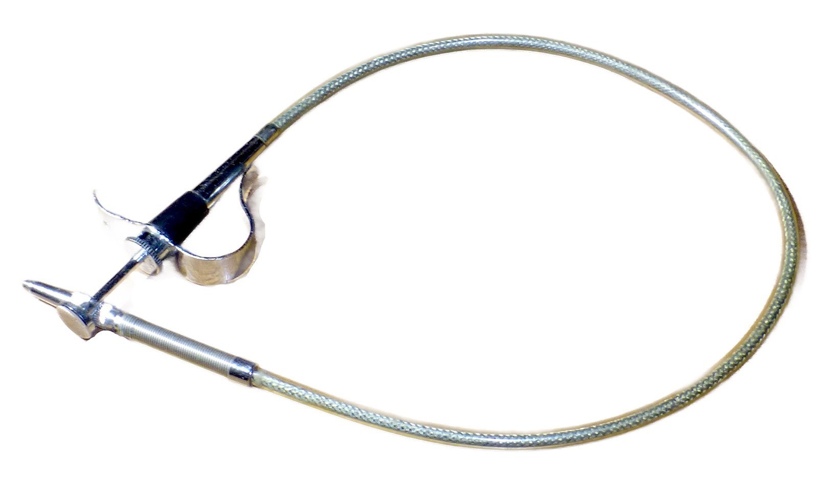 Vintage camera metal cable 18″ inch manual remote shutter release nice